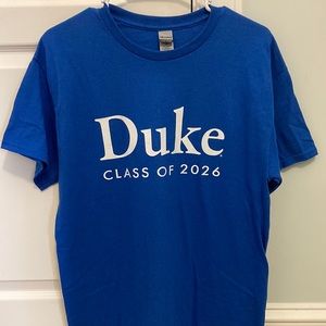Duke University Class of 2026 Medium Tshirt